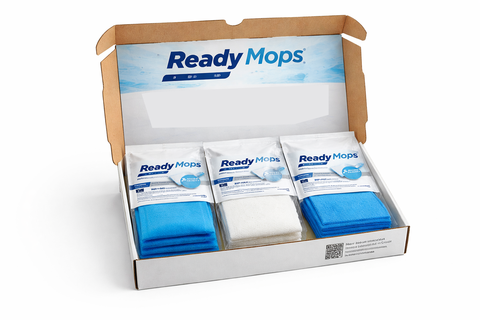ReadyMops Musterbox mit drei Probepackungen zum Testen